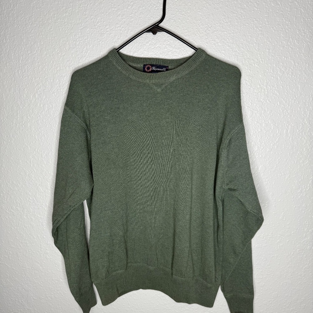 Men's‎ Faconnable Medium light green pull-over sweater